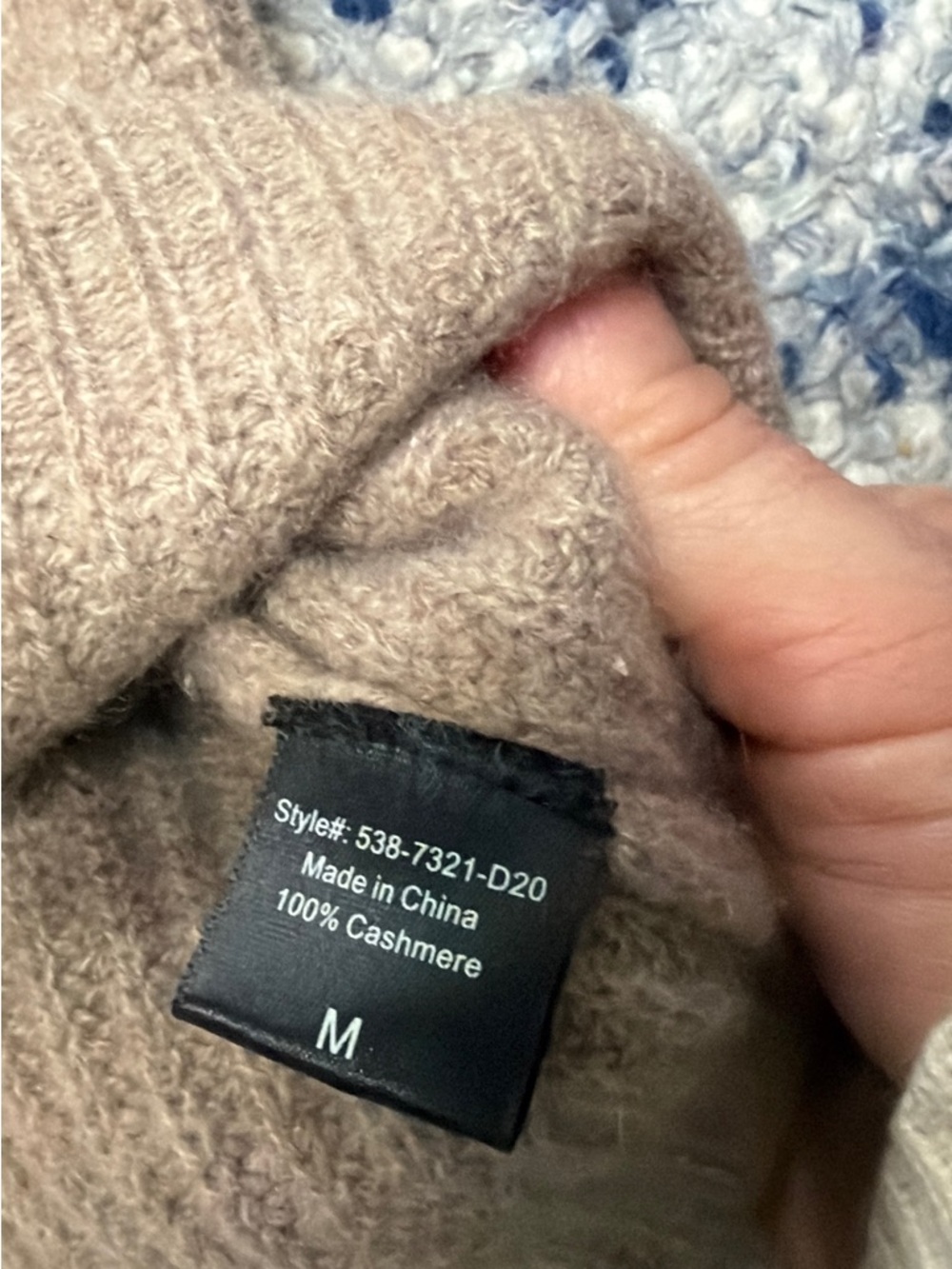 Jenni Kayne Cashmere Crewneck Sweater - Taupe - Picture 3 of 5